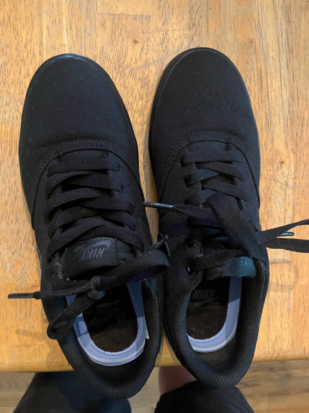 Nike Women’s Black Low-Top Canvas Sneakers